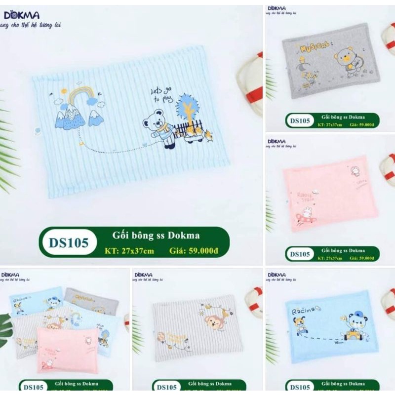 Gối xô sơ sinh Dokma