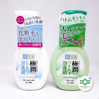 Sữa rửa mặt tạo bọt Hada Labo Gokujyun Nhật Bản 160ml VT275