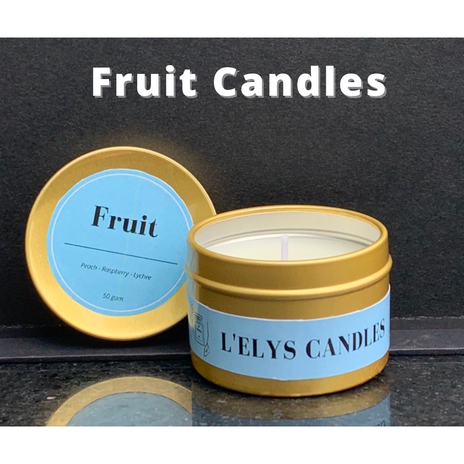 Nến thơm Fruit Candles hương trái cây L'elys Candles 50gram