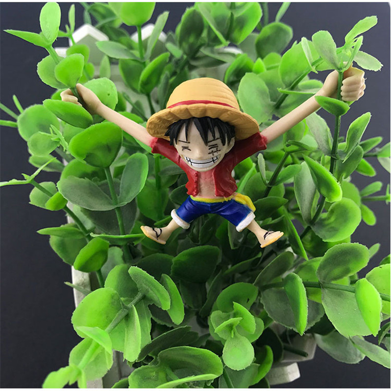 Mô Hình Nhân Vật Luffy 9cm Làm Quà Tặng Giáng Sinh Cho Bé