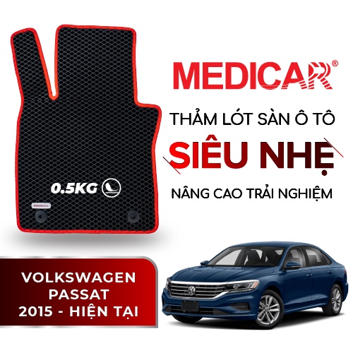 MEDICAR - Thảm Lót Sàn ô tô Volkswagen Passat (2015 - Hiện tại)