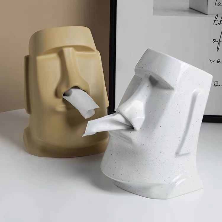 Trang Chủ Hộp đựng Khăn Giấy Sáng Tạo Đảo Phục Sinh Hộp đựng Mô Bằng đá Cá Tính Hộp Giấy Nghệ Thuật Phòng Ngủ Đồ Trang Trí Phòng Khách