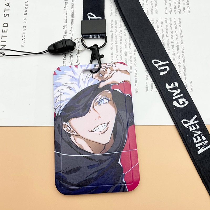 Mới Túi Đựng Thẻ ID / Thẻ ID Bằng PVC Họa Tiết Hoạt Hình Dragon Ball One Piece