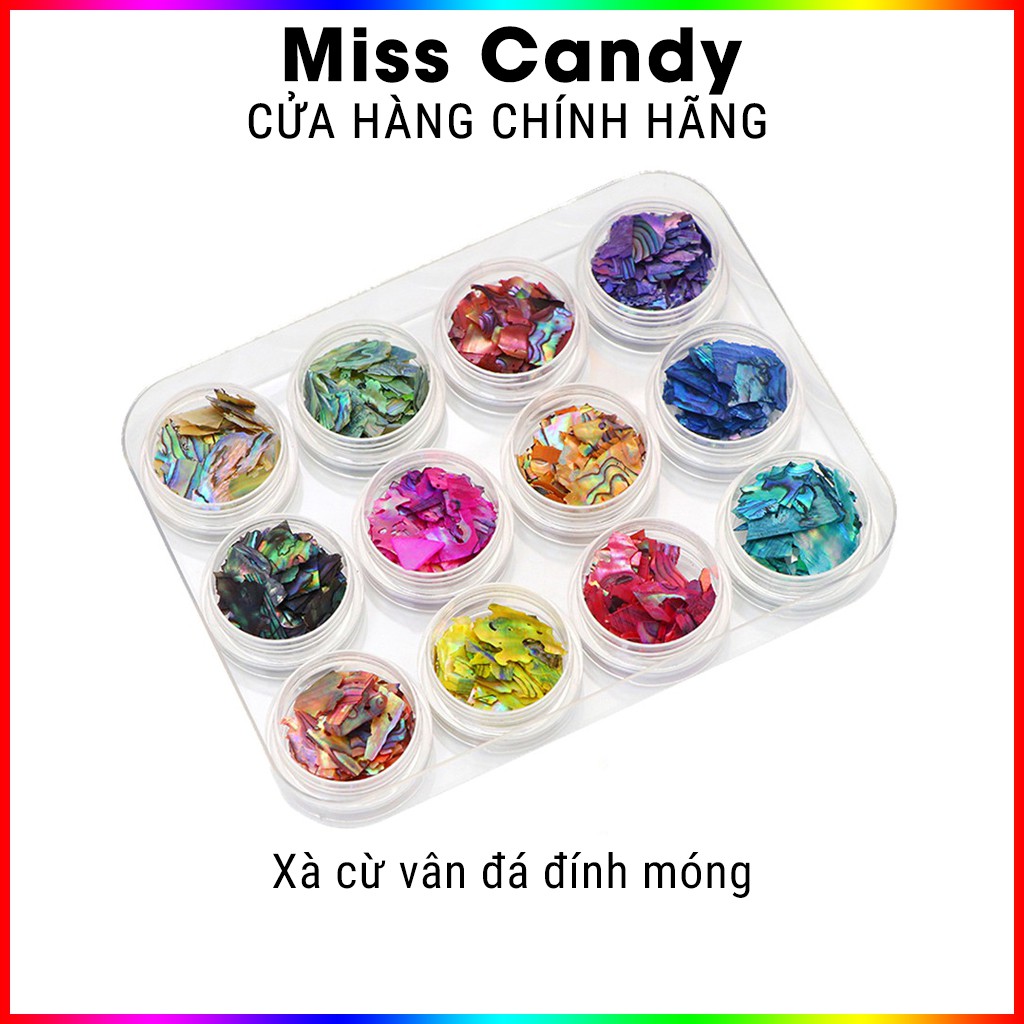 Xà cừ nail , xà cừ vân đá đính móng