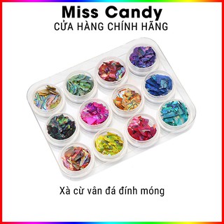 Xà cừ nail , xà cừ vân đá đính móng