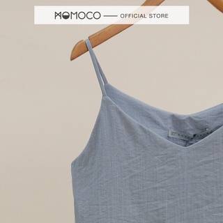 Áo Hai Dây Nữ MOMOCO ESSENTIALS Basic Camisole Chất Đũi Xước Mềm Mại - M2778