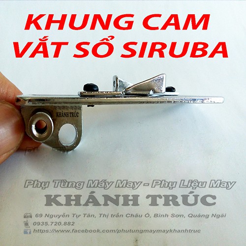 Bộ Khung cam + Tay đánh chỉ máy vắt sổ công nghiệp SIRUBA