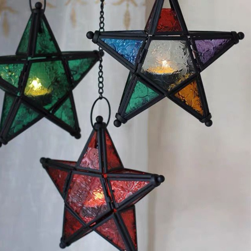 Giá Đỡ Đèn Lồng Bằng Thủy Tinh Dùng Trang Trí Tiệc Cưới / Sinh Nhật