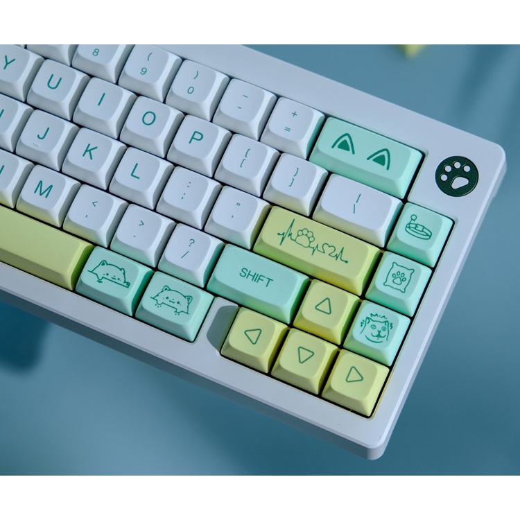 Keycap PBT profile XDA Circus, Ice Cream nút bàn phím cơ phù hợp nhiều layout bàn phím cơ bản