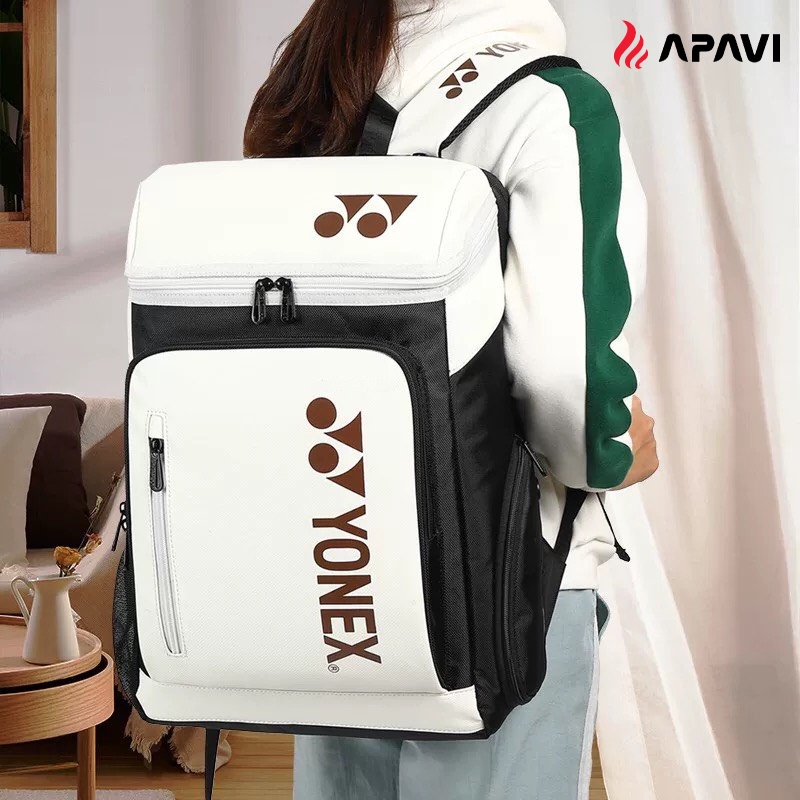 Balo cầu lông Yonex B1408 Trắng đen - Gia công