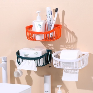 Giỏ chữ nhật đựng vật dụng, khăn giấy rút dán tường tiện dụng