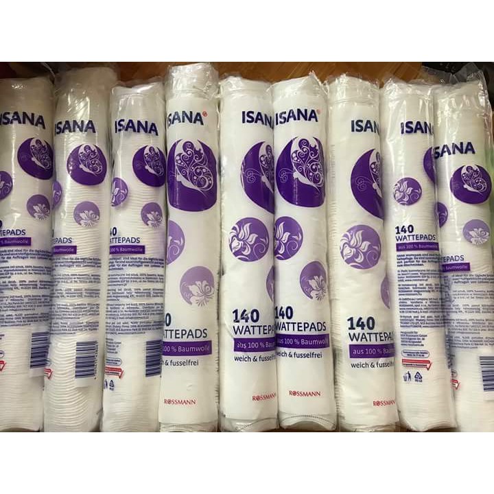 Bông tẩy trang ISANA
