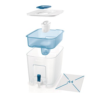 Bình lọc nước BRITA Flow 8.2L (có sẵn 1 lõi lọc Maxtra Pro 150L)
