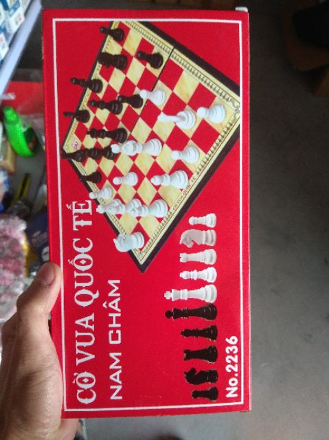 Bộ cờ vua quốc tế nam châm No. 2236