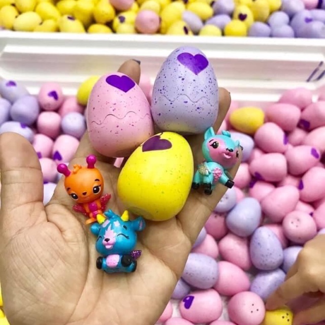 Combo 50 trứng hatchimals đủ 3 màu