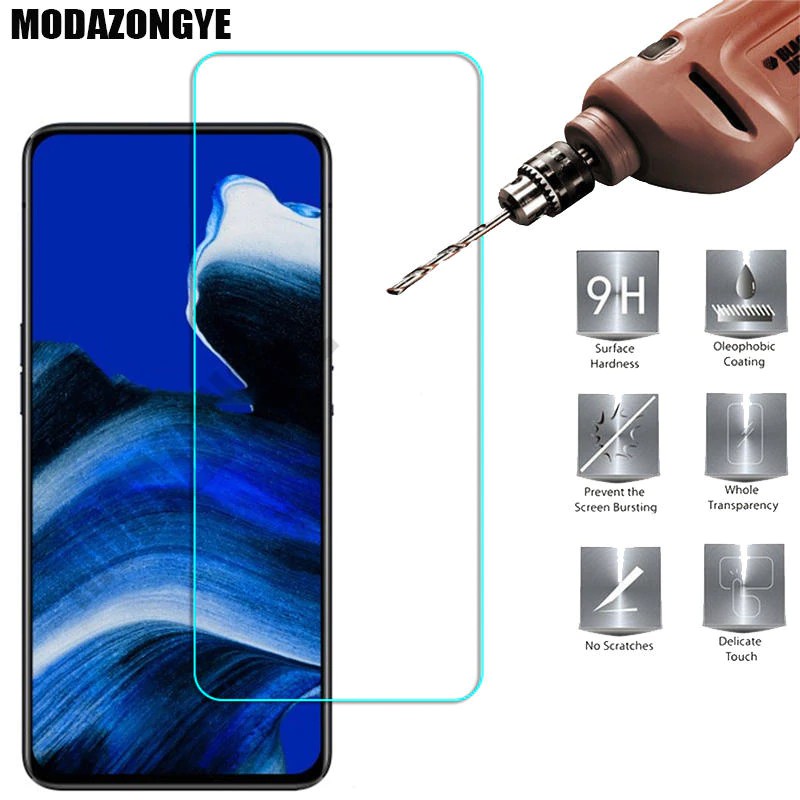 Miếng Dán Kính Cường Lực Cho Oppo Reno 2F, Dán Màn Hình Oppo Reno 2F