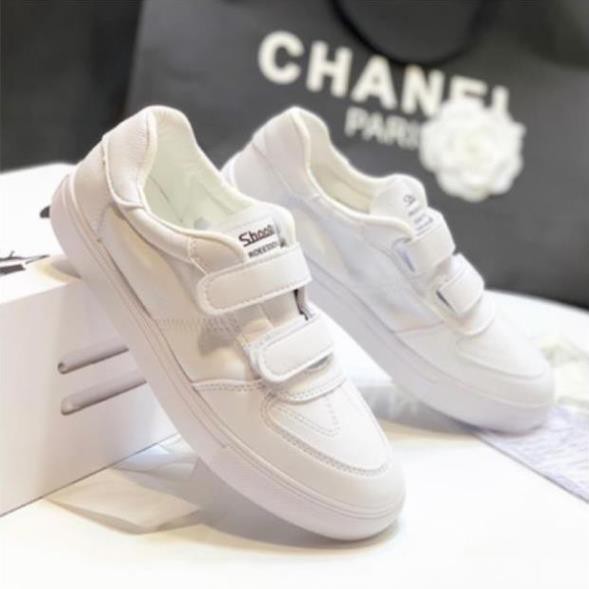 FALE | New | Real Giày thể thao trắng quai dán fullbox hàng cao cấp Đẹp Xịn . 2020 new .. .. . . . : You ; ❄ . ' & !