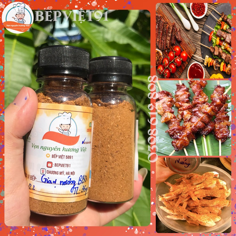Gia vị thịt nướng BBQ đặc biệt 25gr