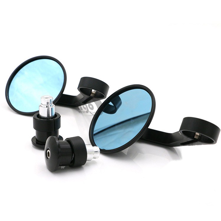 Gương gù tròn nhôm cnc nsgg002 - phụ tùng đồ chơi moto