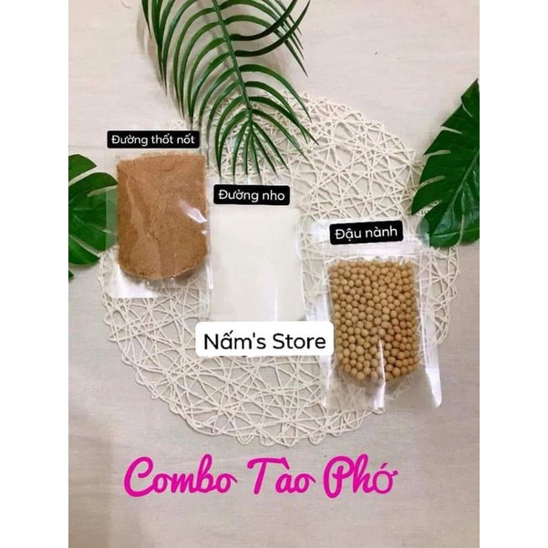 Combo làm món Tàu hũ/tào phớ/đường nho
