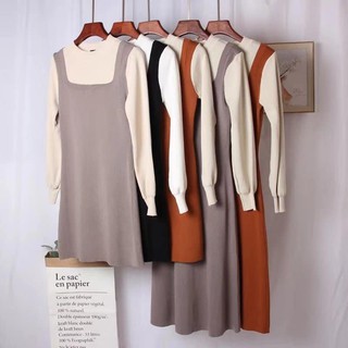 ĐẦM LEN GIẢ YẾM - SET BẠN THÂN ( kèm ảnh thật)