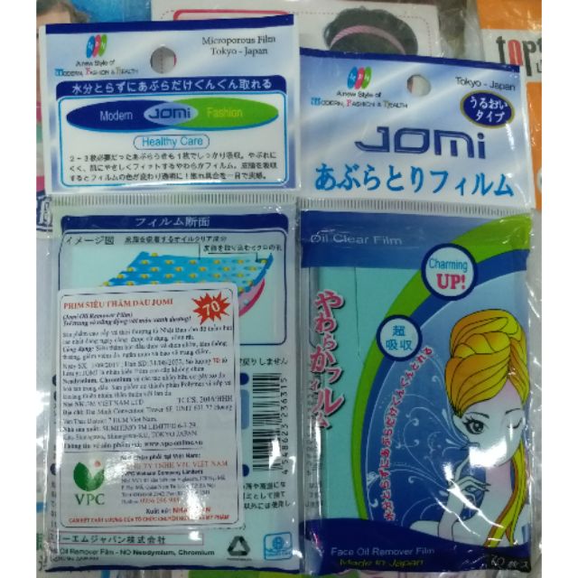 ( chuyên sỉ) Giấy thấm dầu jomi nhật loại sịn
