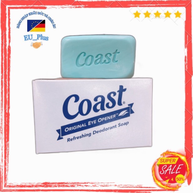 Xà bông cục Coast, Classic Scent Refreshing Deodorant Soap, 113g