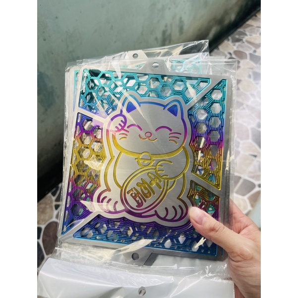 Che két nước titanium mèo thần tài loại cao cấp cho raider satria fi cực hot hiện nay