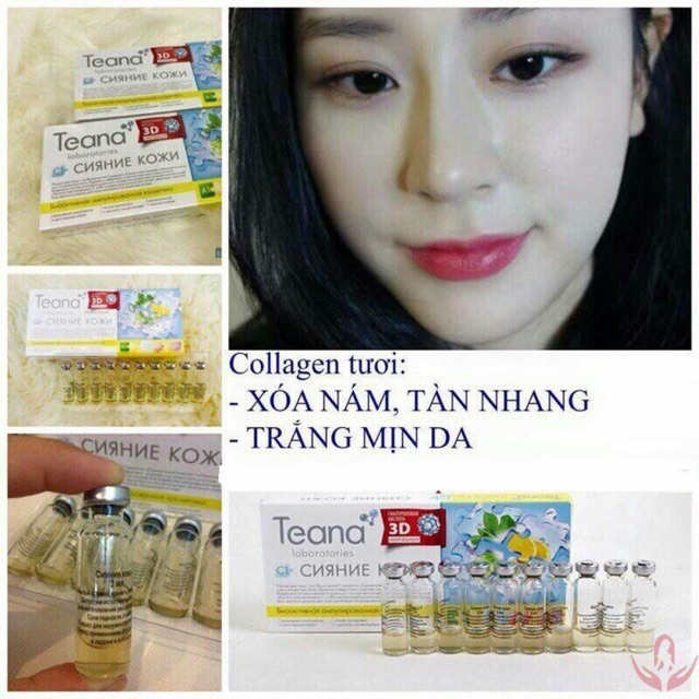 Serum huyết thanh collagen tươi teana c1