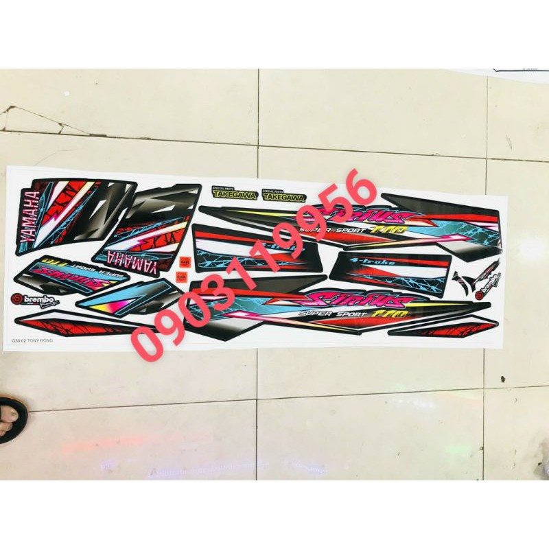 TEM RỜI SIRIUS XE ĐEN