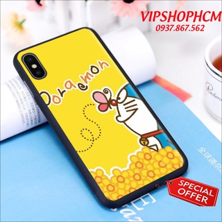 Ốp lưng iphone 11 pro max / 11 pro / 11 / xs max / xr hình doremon làm duyên - viền silicon dẻo