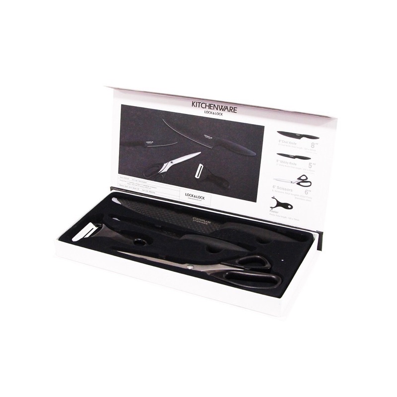 Bộ Dao Nhà Bếp 4 Món Lock &amp; Lock