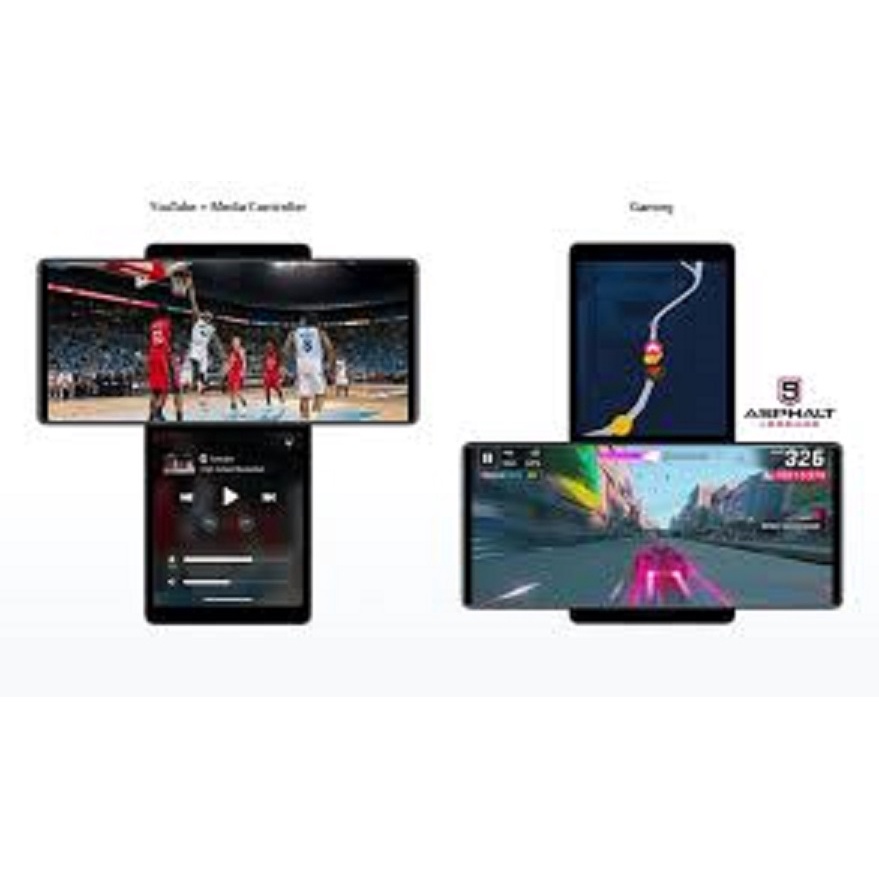 Điện thoại LG Wing 5G Chính Hãng ram 8G rom 256G, máy 2 màn hình siêu độc, Camera siêu nét, Cày Game quá chất - GS 06