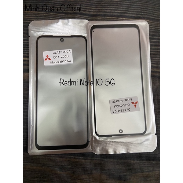 Kính ép Xiaomi Redmi Note 10 5G liền keo