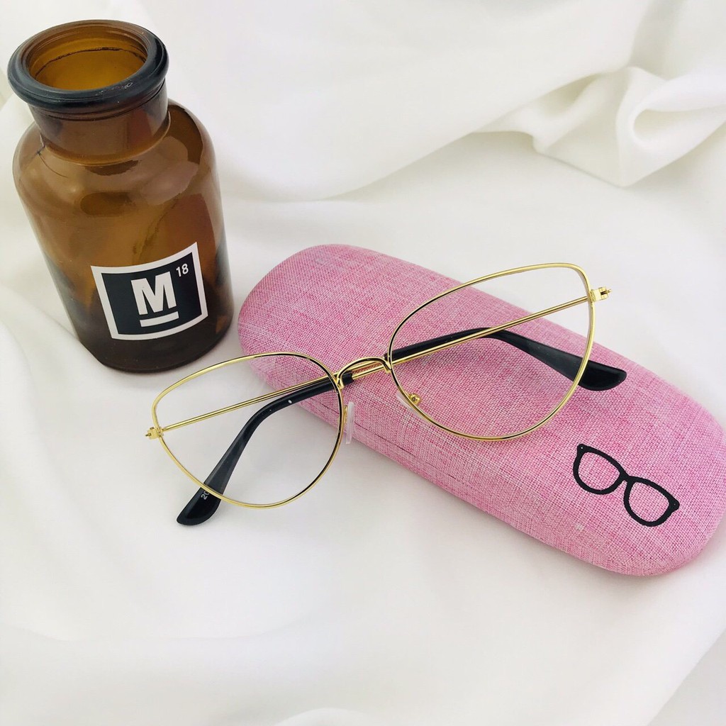 MẮT KÍNH GIẢ CẬN GỌNG XẾCH 202 FORM DỄ THƯƠNG SIÊU ĐẸP | BigBuy360 - bigbuy360.vn