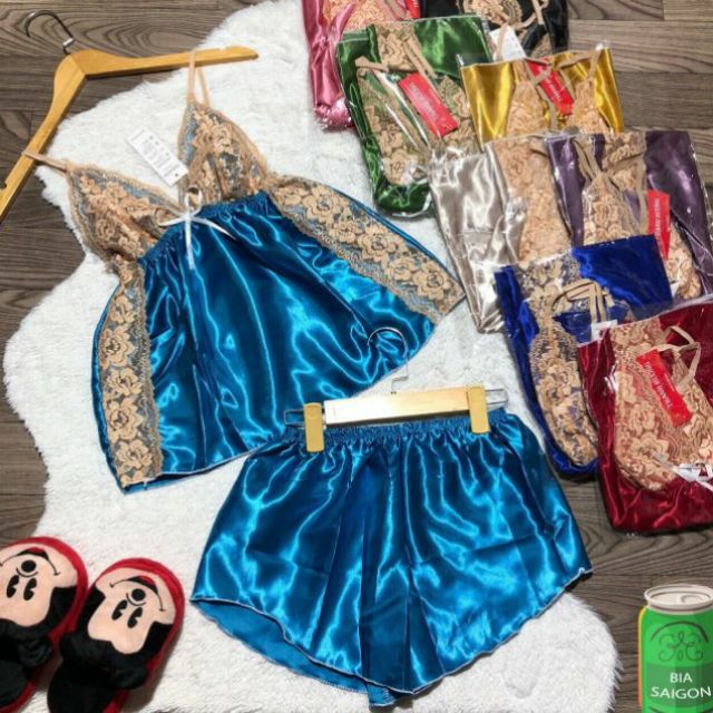Bộ ngủ sexyren ngực