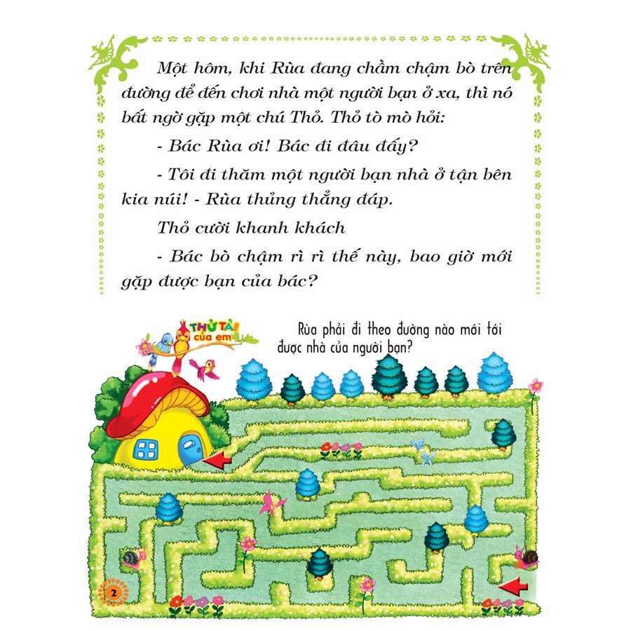 Sách: Rùa Và Thỏ Chạy Thi