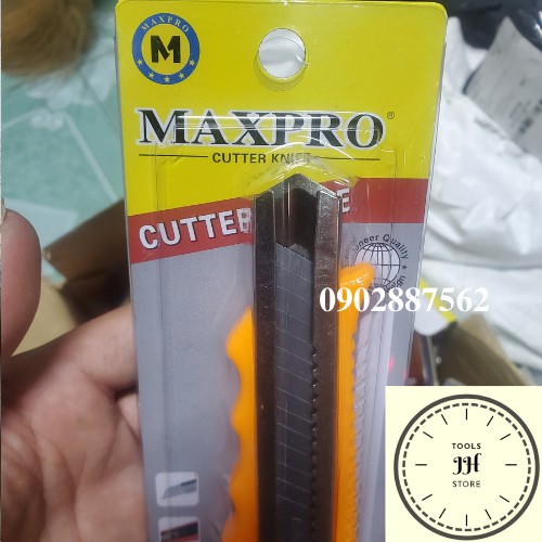 dao rọc giấy maxpro chính hãng (lưỡi dao A100 18mm)