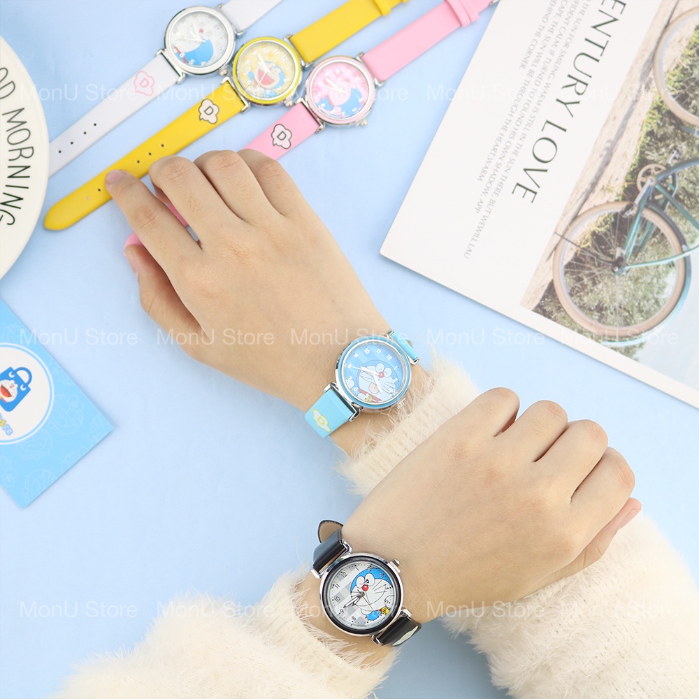 Đồng hồ đeo tay Unisex hình DORAEMON DOREMON dễ thương cute MON0131