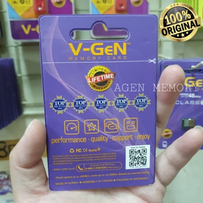 Điện Thoại Vgen Micro Sd 16gb Class 6