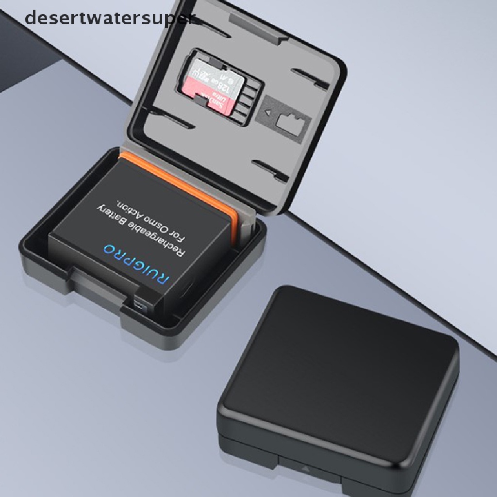 Hộp Đựng Bảo Quản Pin Máy Ảnh GoPro Hero 10 9 8 7 6 5 4 Black Xiaomi Yi MiJia