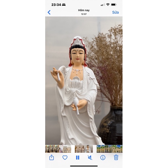 01 Tượng Phật lẻ A di đà/ Quan âm đứng 48cm