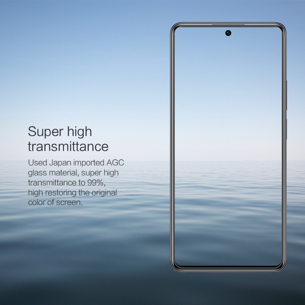 Kính cường lực Nillkin H trong suốt chống cháy nổ chống chói 9H bảo vệ màn hình cho Xiaomi Mi 11T Pro