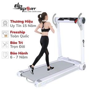 Máy chạy bộ điện đơn năng Elip Rosa