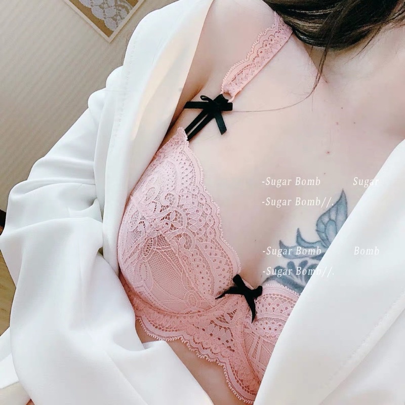 Bộ lót ren sexy, chất ren cao cấp, có gọng siêu quyến rũ