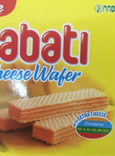 Bánh Nabati phomai, socola