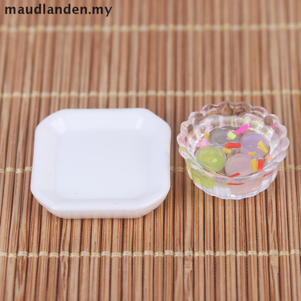 1 bộ bánh bao trung hoa Mini tỉ lệ 1/6 dành cho nhà búp bê 1:12