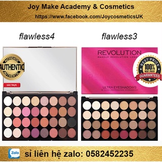 bảng màu mắt revolution flawless 3, 4 bill anh