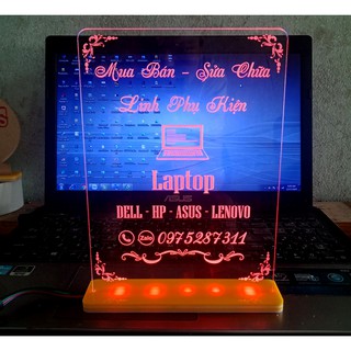 Bảng hiệu Đèn led trang trí shop