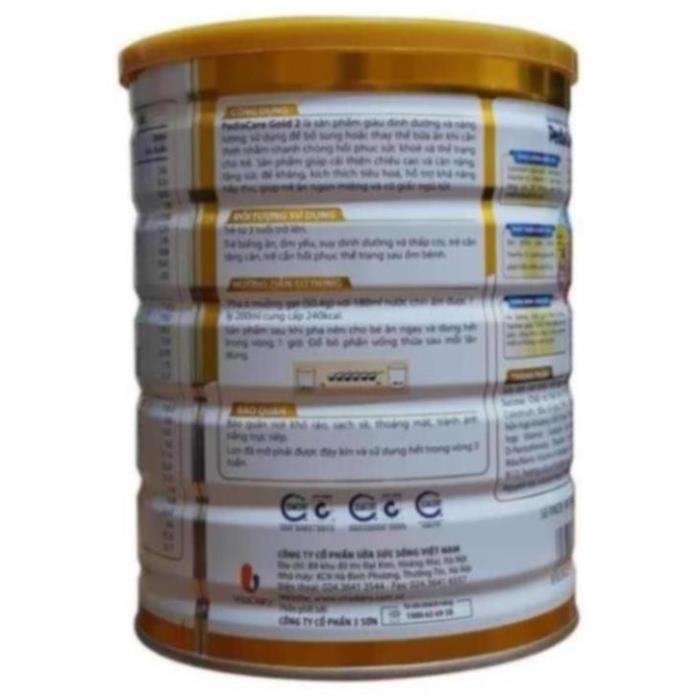 [LẺ GIÁ SỈ] Sữa Pediacare Gold 2 900g Viện Dinh Dưỡng Dành Cho Trẻ Biếng Ăn - Suy Dinh Dưỡng - Thấp Còi (pedia care)